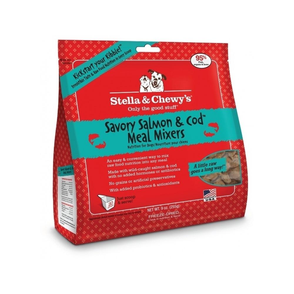 Grain Free Freeze Dried Wild Caught Salmon & Cod Dog Meal Mixers - Image 3