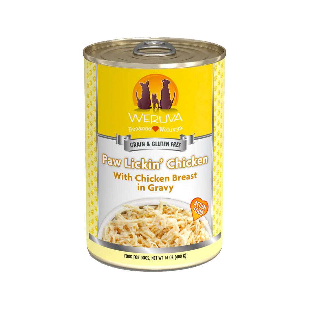 Weruva - Paw Lickin' Chicken Chicken Breast in Gravy Dog Can 14 oz