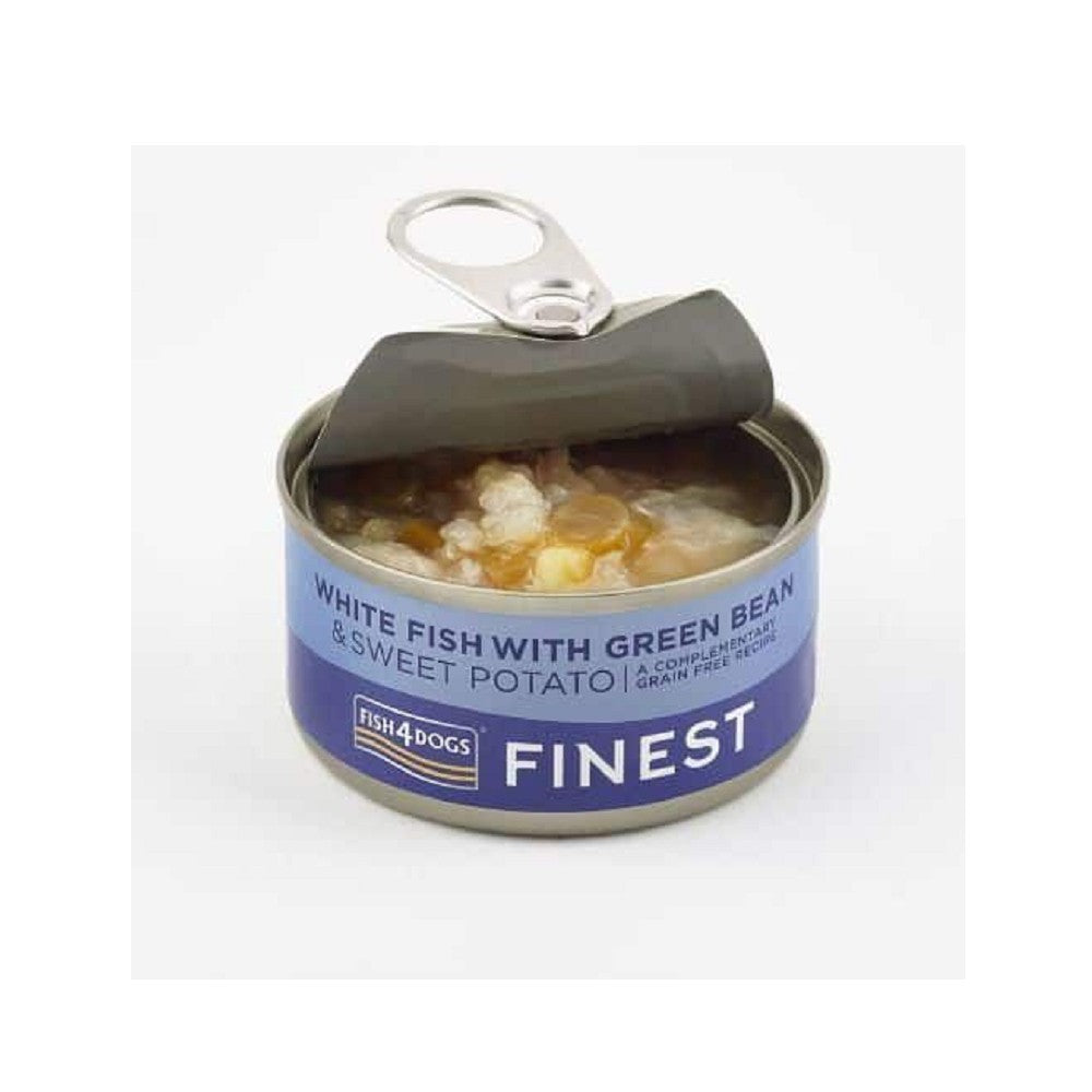 White Fish With Sweet Potato & Green Bean Dog Can - Image 2